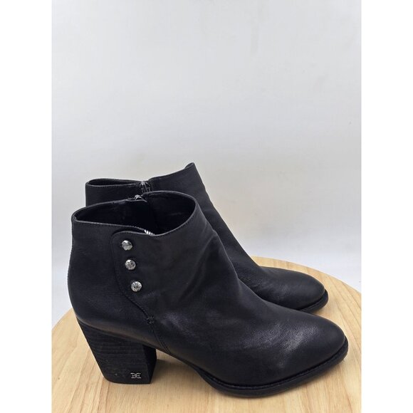 Sam Edelman Shoes - Sam Edelman Mariella Leather Bootie Womens Sz 10M